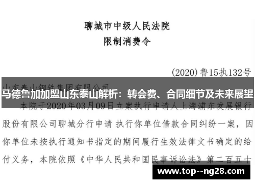 马德鲁加加盟山东泰山解析:转会费、合同细节及未来展望 马德鲁加加盟山东泰山解析:转会费、合同细节及未来展望